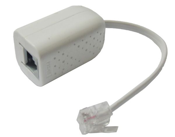 RJ 11 ADSL SPLITTER WITH CABLE